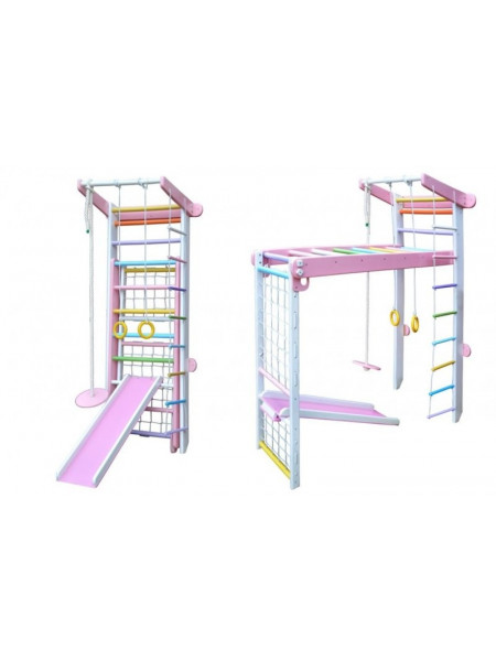 Спортивний уголок трансформер Барбі з гіркою